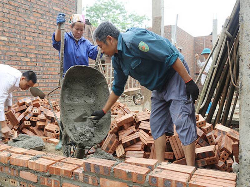 Nhu cầu tuyển dụng tăng cao với việc làm phụ hồ